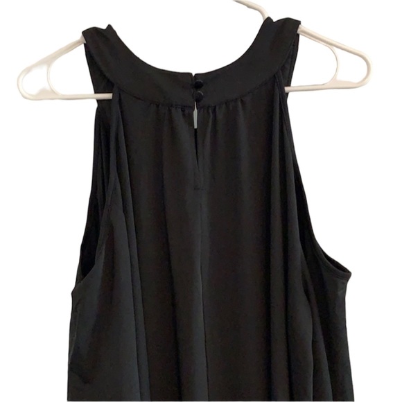 Black Knit Cold Shoulder Dress - Picture 4 of 5